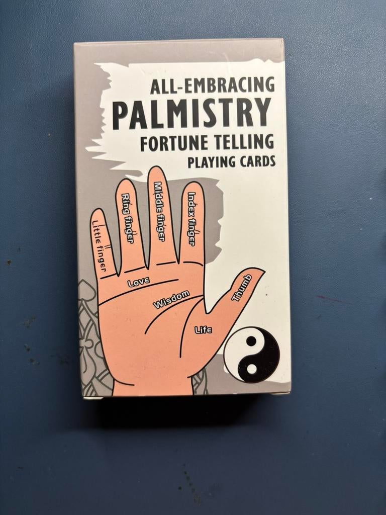 Kaarten deck handlezen   (Engels), Boeken, Esoterie en Spiritualiteit, Ophalen of Verzenden, Nieuw, Spiritualiteit algemeen, Overige typen
