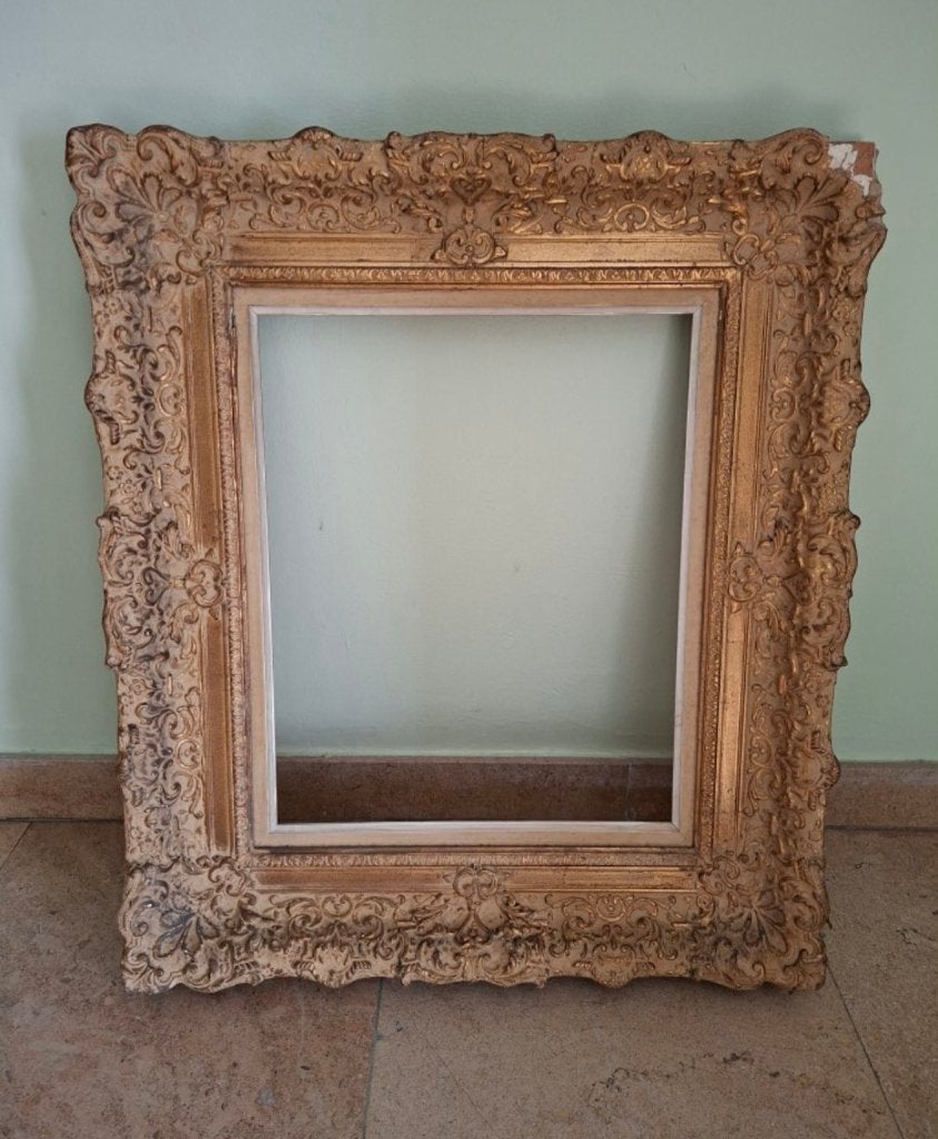 Encadrement Montparnasse, 68 cm, Enlèvement, Utilisé, Doré