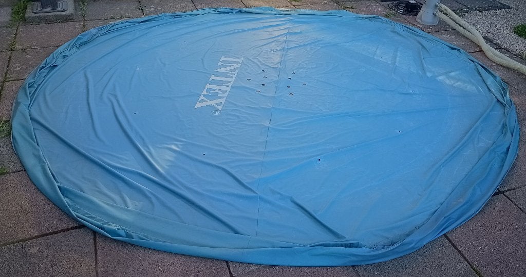 Bache pour piscine ronde autoportante Intex - dim. 3,05 m, Enlèvement, Utilisé
