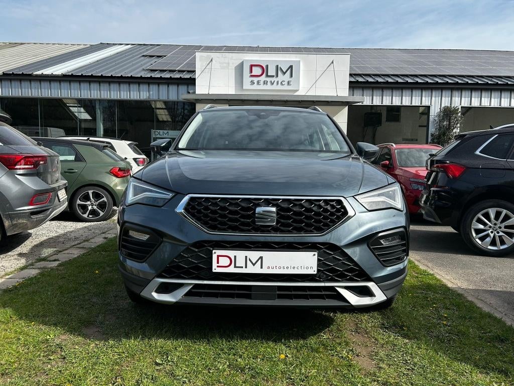 Seat Ateca facelift 1.5 Tsi Dsg 2021 74.000 km camera, Autos, Argent ou Gris, Achat, Entreprise, Garantie prolongée
