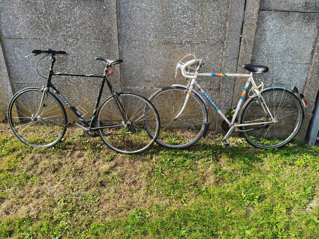 Retrofietsen Aguzzo en Peugeot, Fietsen en Brommers, Ophalen, Gebruikt