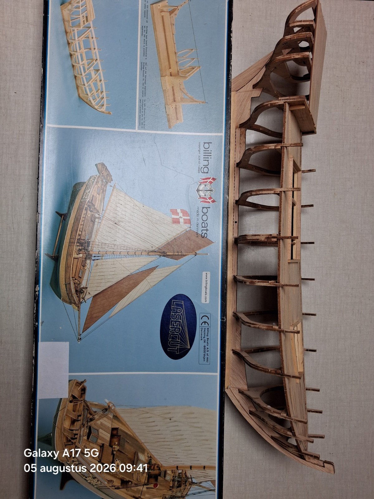 modelboot Regina billing boats, Hobby en Vrije tijd, Ophalen, Gebruikt, 1:32 tot 1:50