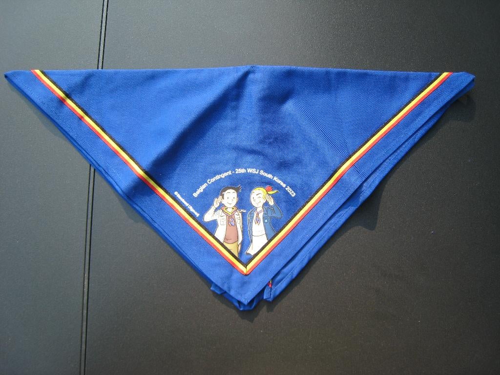 Scoutisme Suske & Wiske Halsdoek jamboree 2023 Korea, Verzenden, Nieuw, Kleding