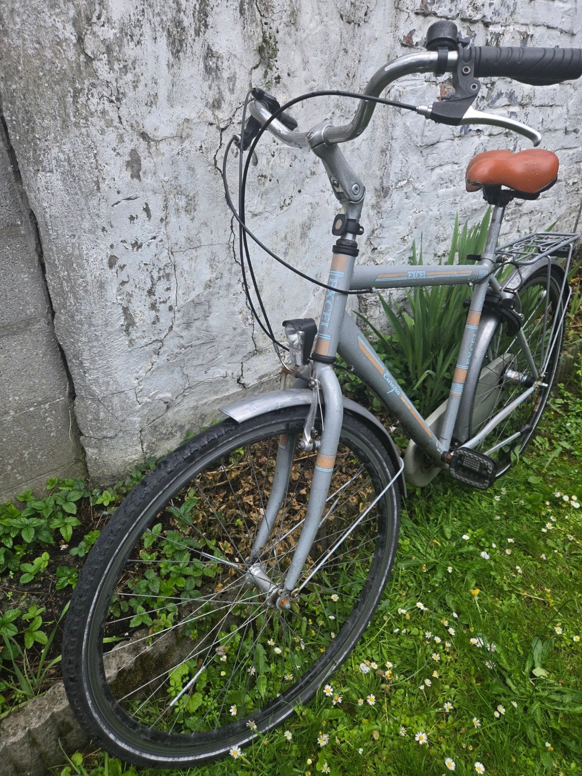 Herenfiets, Fietsen en Brommers, Fietsen | Heren | Herenfietsen, Gebruikt, Velgrem, Versnellingen, 49 tot 53 cm