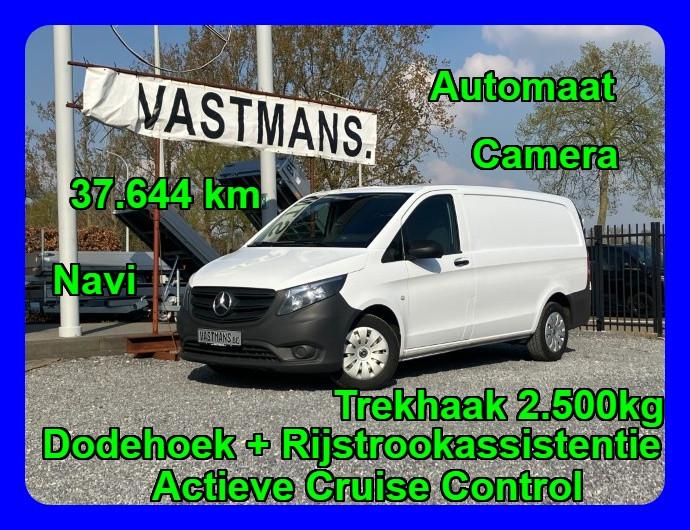 Mercedes-Benz Vito 114 24.785 € + BTW / 37.644km / Automaat, Auto's, Bestelwagens en Lichte vracht, Bedrijf, Te koop, ABS, Achteruitrijcamera
