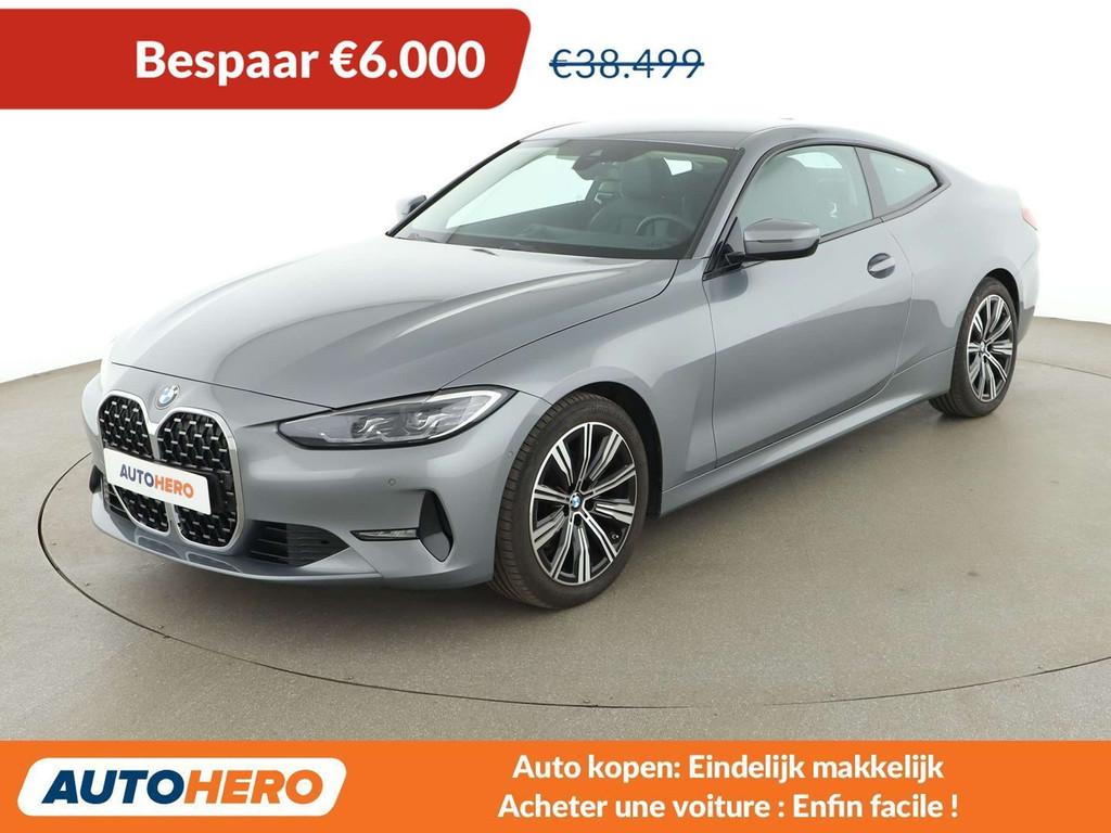 BMW 4 Serie 420 420i (bj 2023, automaat), Automaat, Achterwielaandrijving, Gebruikt, Grijs