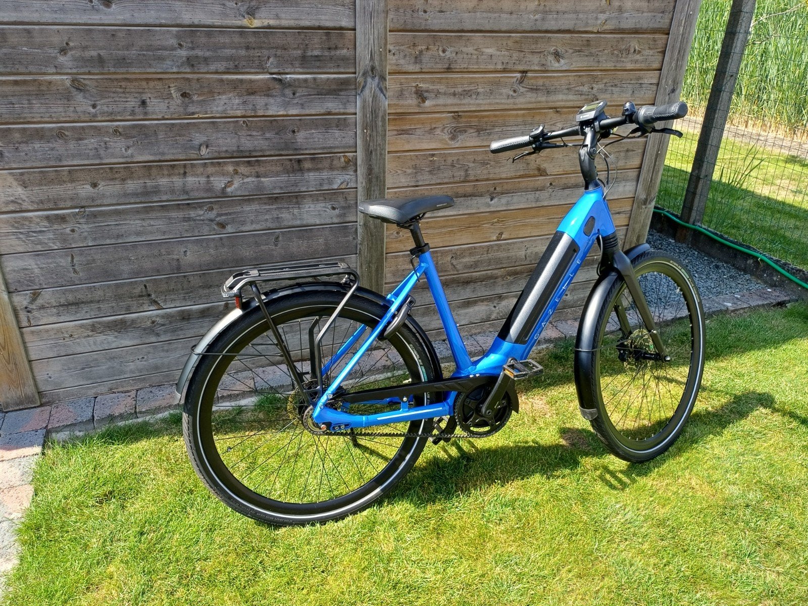E bike gazelle ultimate c8 + intube 500watt belt hmb bosch, 51 à 55 cm, 50 km par batterie ou plus, Comme neuf, Enlèvement