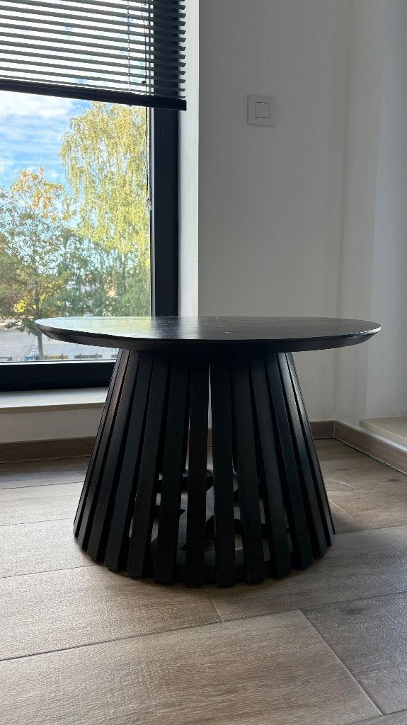 Salontafel, Huis en Inrichting, Tafels | Salontafels, Ophalen, Rond, 50 tot 100 cm, Zo goed als nieuw