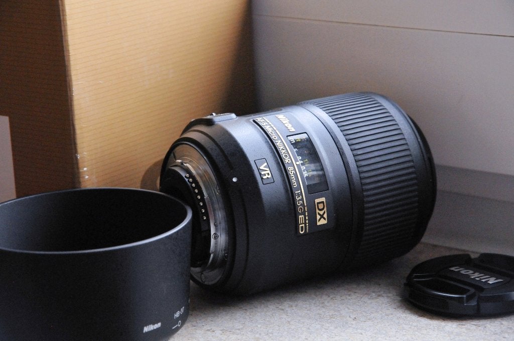 Nikon AF-S DX Micro Nikkor 85mm f/3.5G ED VR lens, 85 mm, Nikon, Ophalen of Verzenden, Zo goed als nieuw