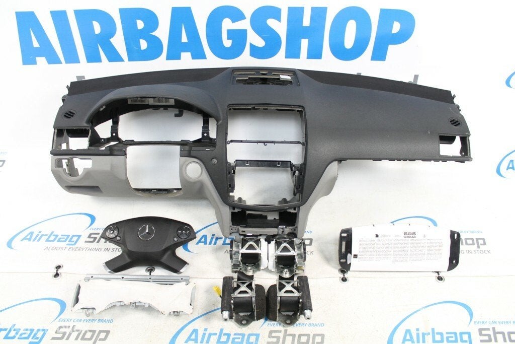 Airbag kit Tableau de bord gris Mercedes C klasse W204, Autos : Pièces & Accessoires