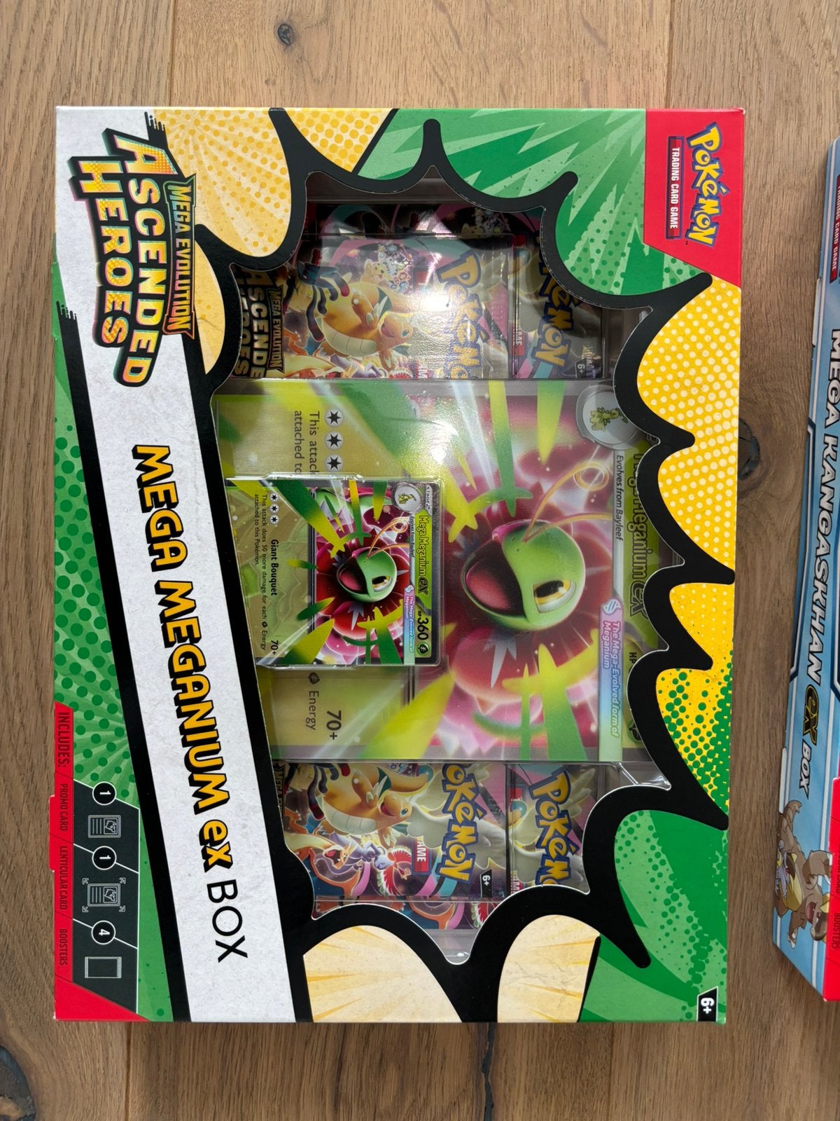 Mega meganium ex ascended heroes box, Kinderen en Baby's, Ophalen of Verzenden, Zo goed als nieuw