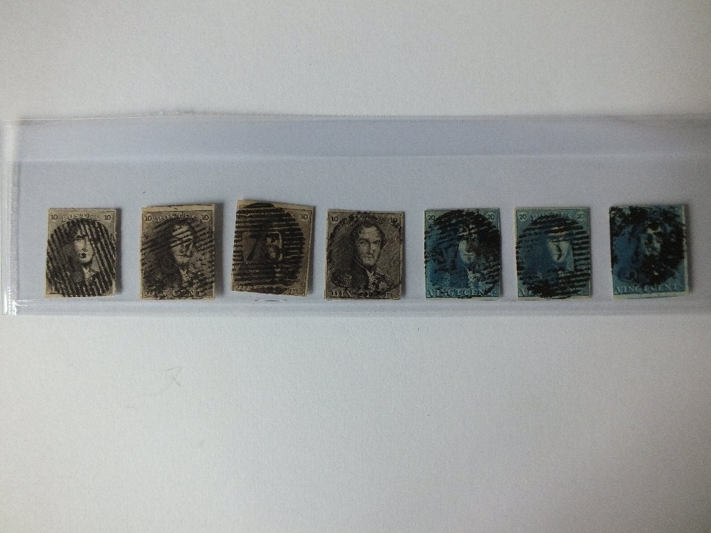 Timbres de Belgique, épaulettes N1 et N2, Enlèvement ou Envoi, Affranchi