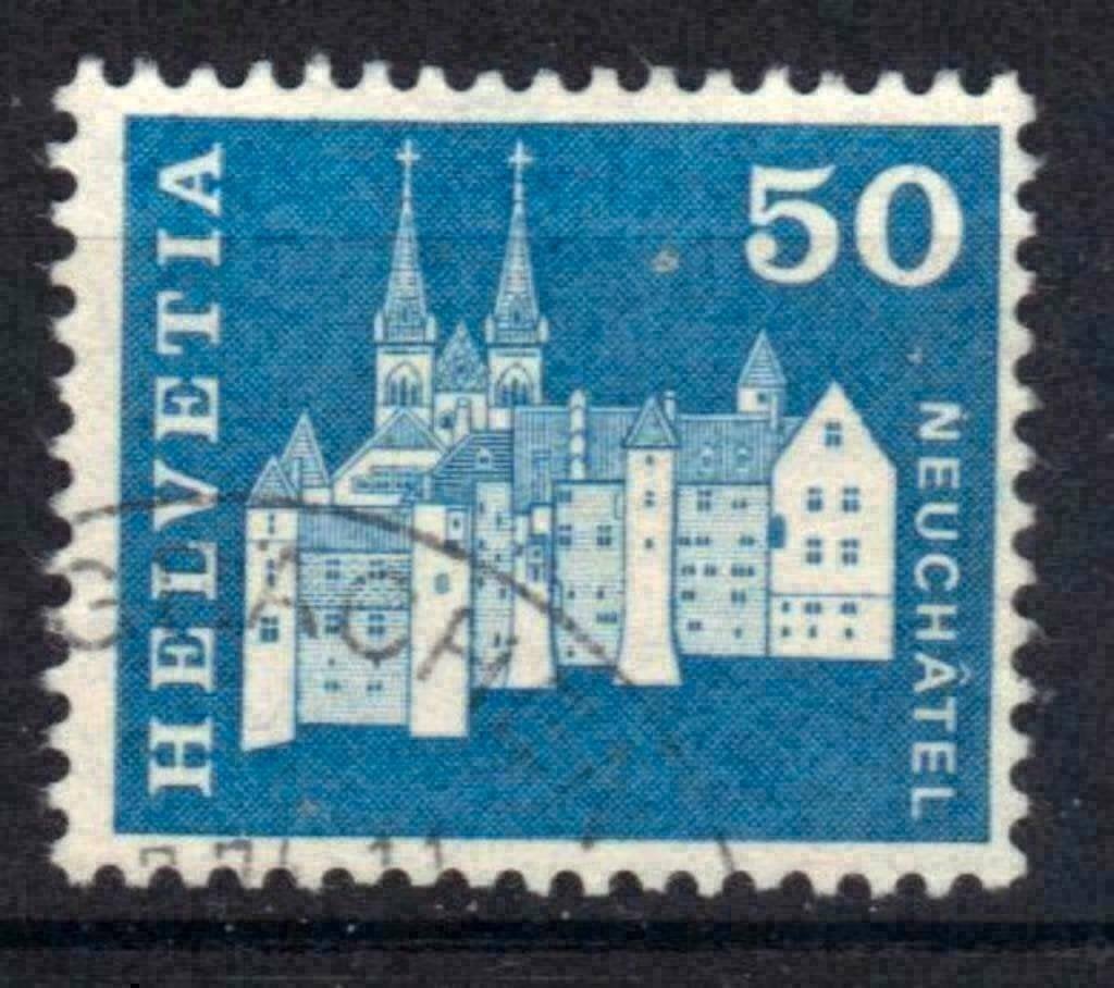 Suisse 1968 - Yvert 820 - Série en cours (ST), Timbres & Monnaies, Timbres | Europe | Suisse, Envoi, Affranchi