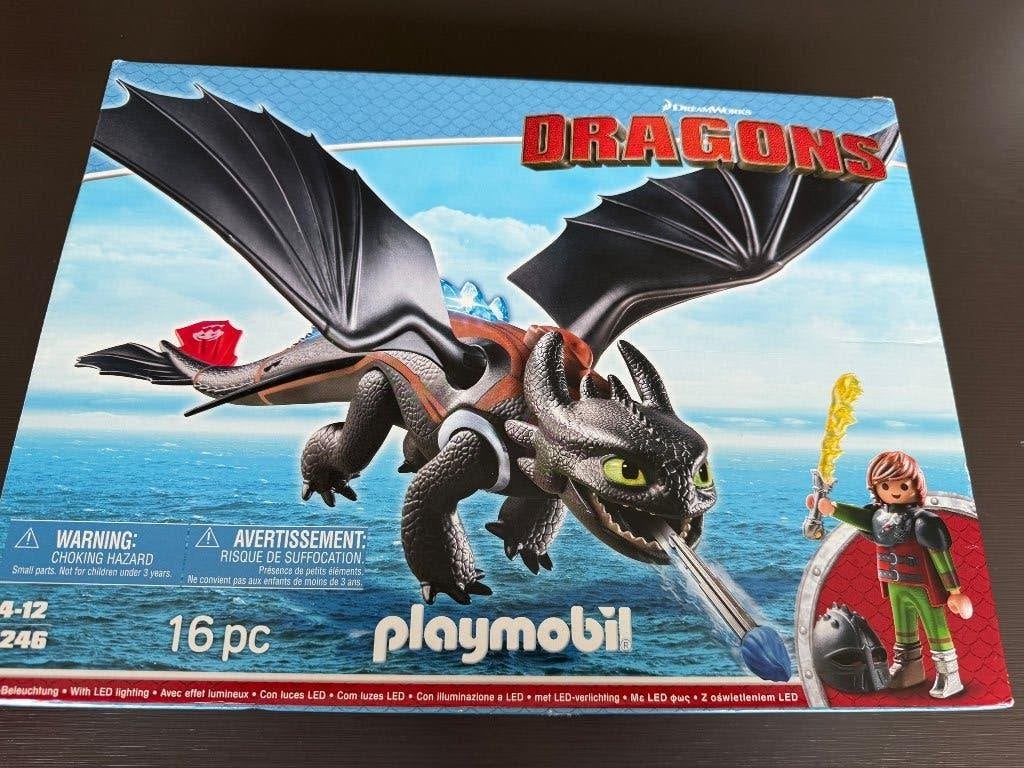 Playmobil Dragons 9246, Enlèvement, Comme neuf