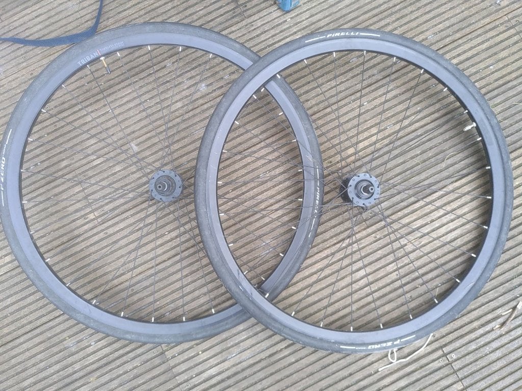 Roues triban light (urgent), Vélos & Vélomoteurs, Triban, Enlèvement, Utilisé, Aluminium