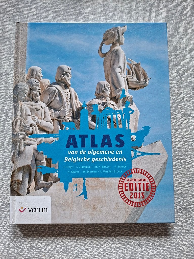 Atlas van de algemene en Belgische geschiedenis, Enlèvement ou Envoi, Comme neuf, Histoire