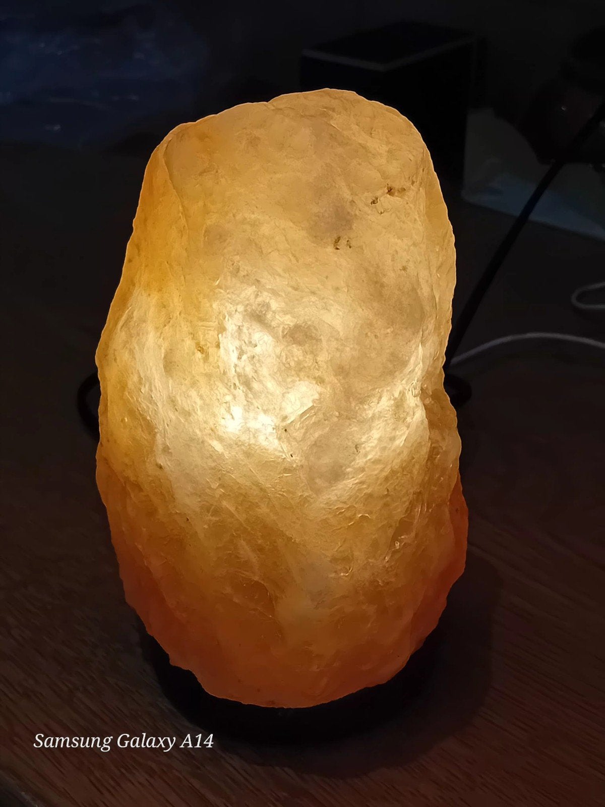 lampe de sel, Ophalen, Zoutlamp