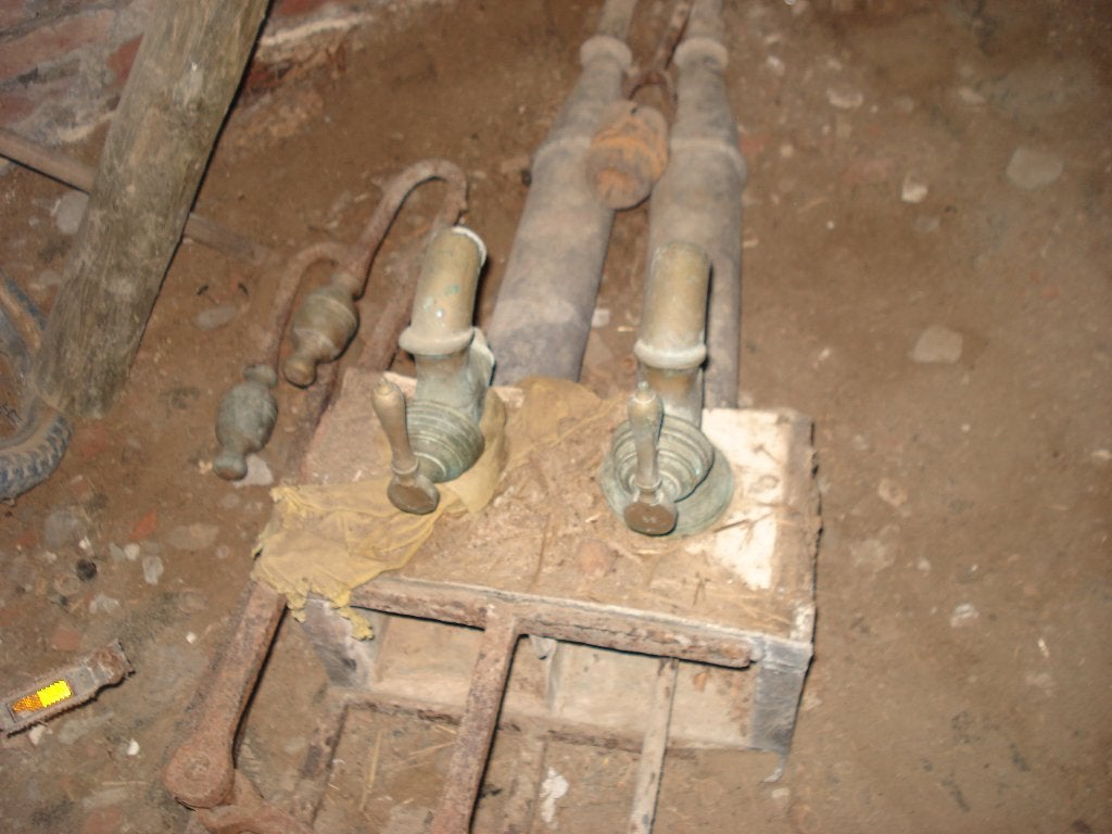 oude koperen kranen, Ophalen of Verzenden, Koper