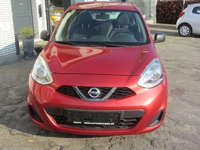 Nissan Micra **54.500 km** Garantie Clim Carnet 1 Prop., Rouge, Achat, Euro 6, Entreprise