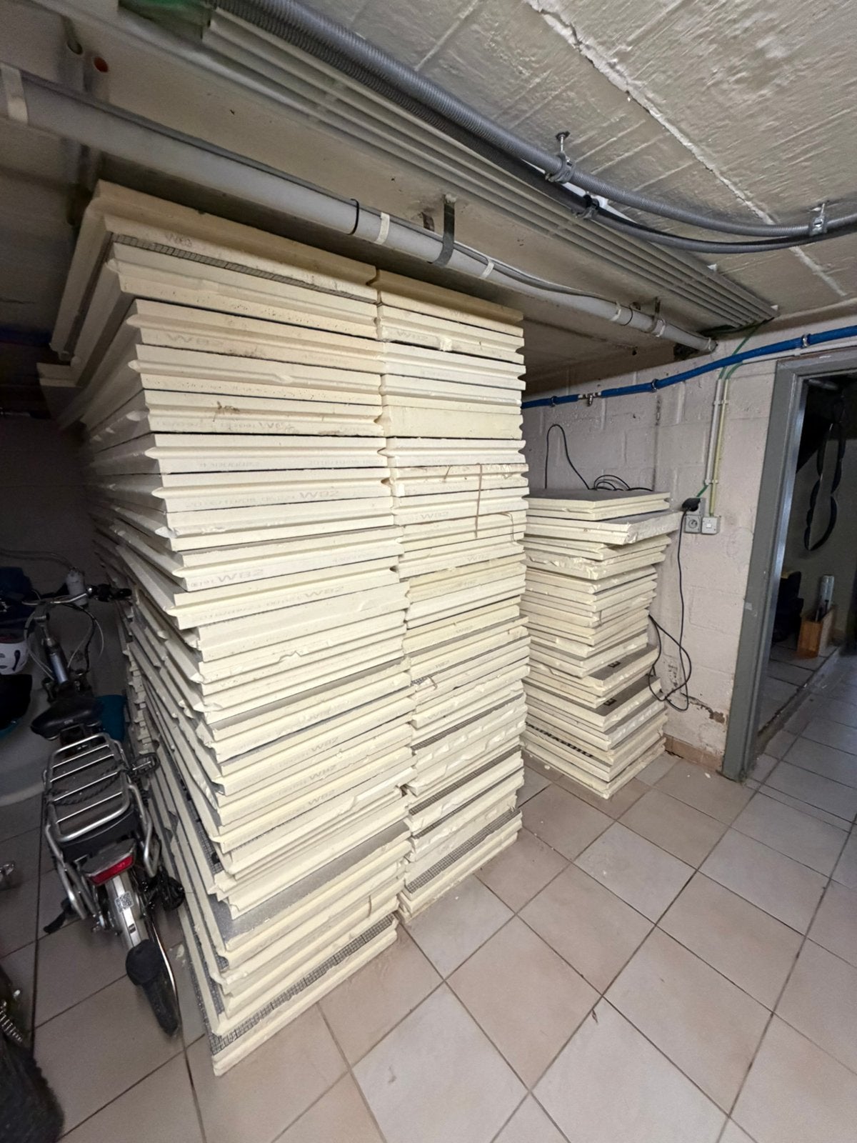 PIR Isolatie 6cm bauden pir gebruikt, Bricolage & Construction, Isolation & Étanchéité, Utilisé, Mousse rigide (PIR), 4 à 8 cm