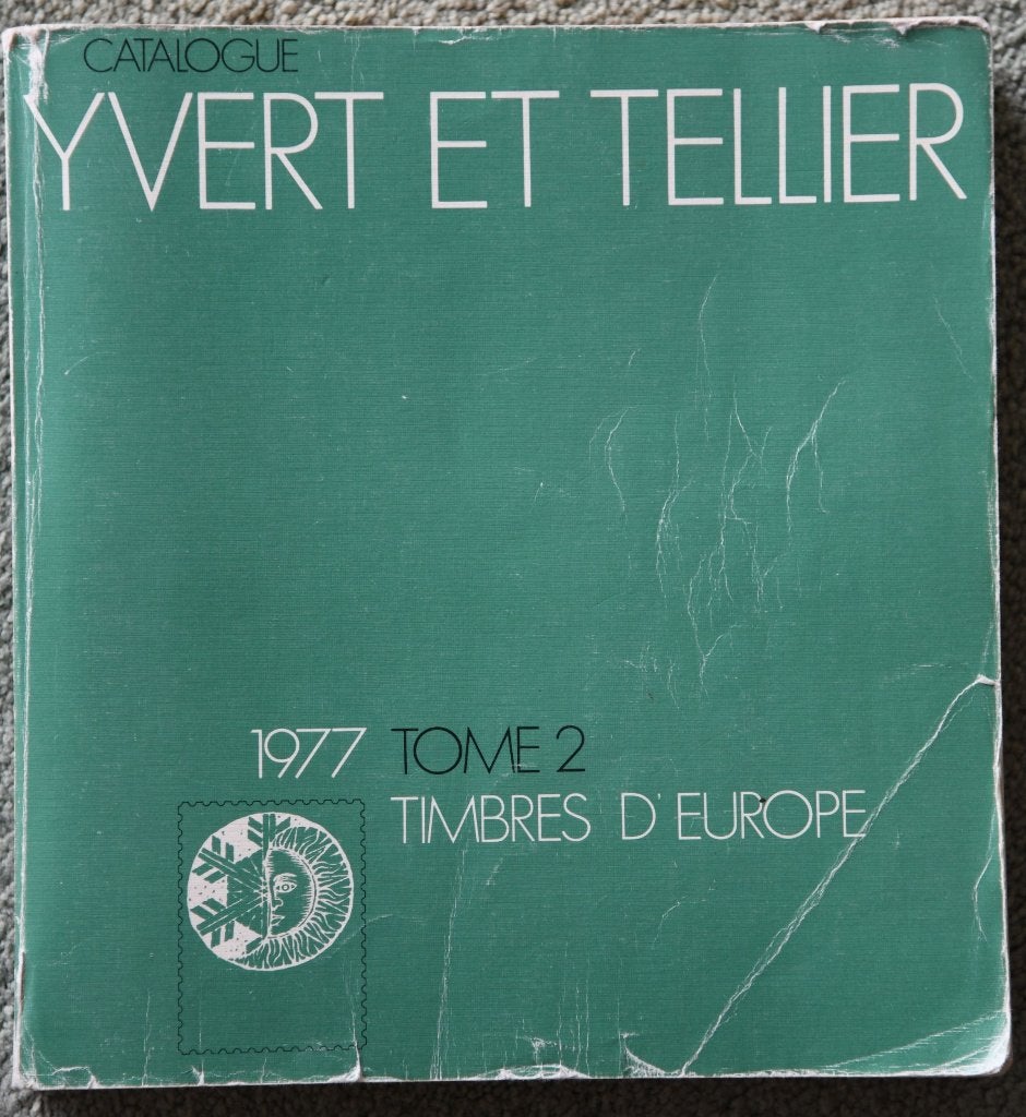 Yvert et Tellier postzegelcatalogus 1977 - Tome 1 & 2 (Set), Ophalen