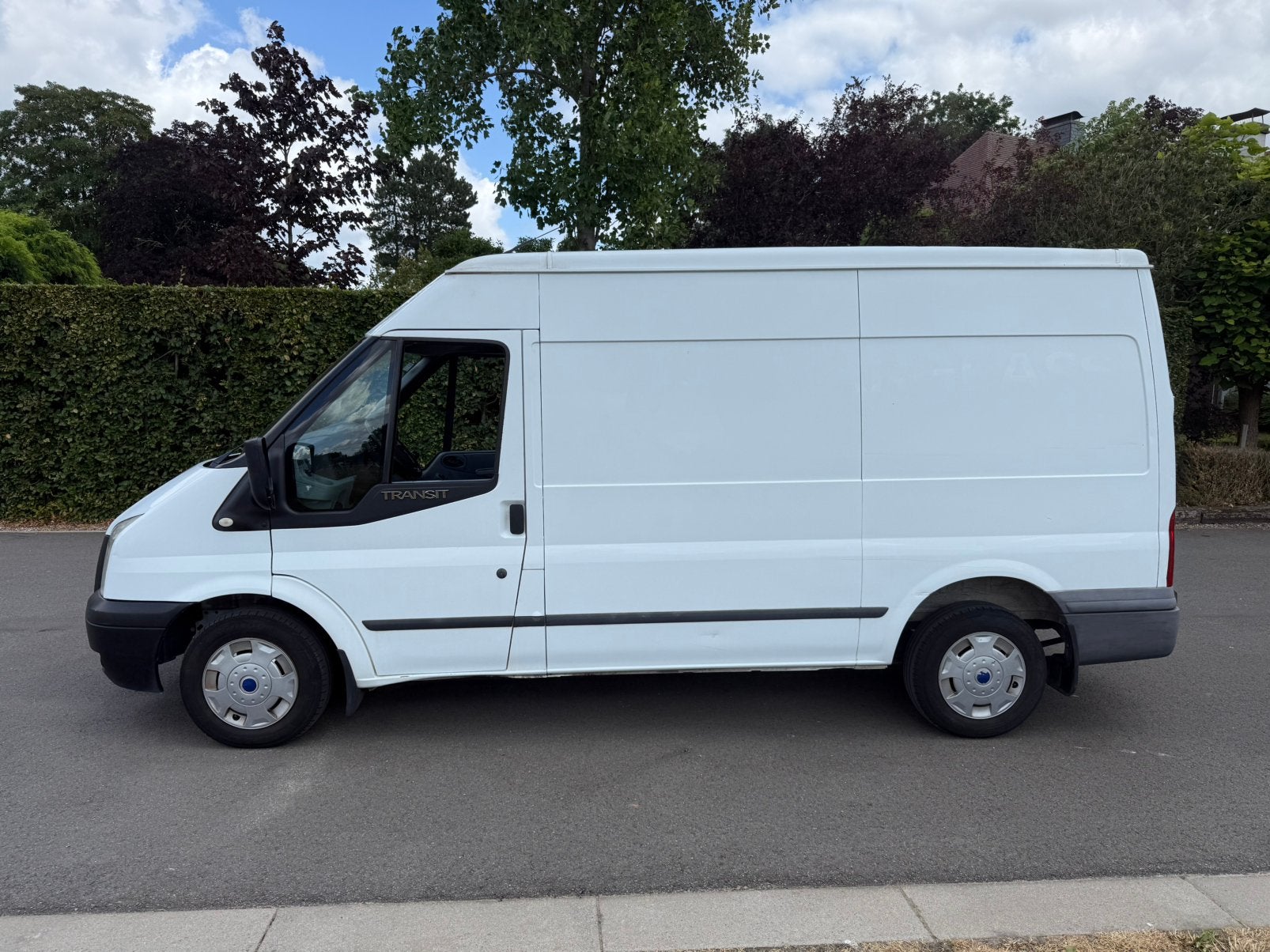 Ford Transit, Auto's, Voorwielaandrijving, Euro 5, Stof, Zwart