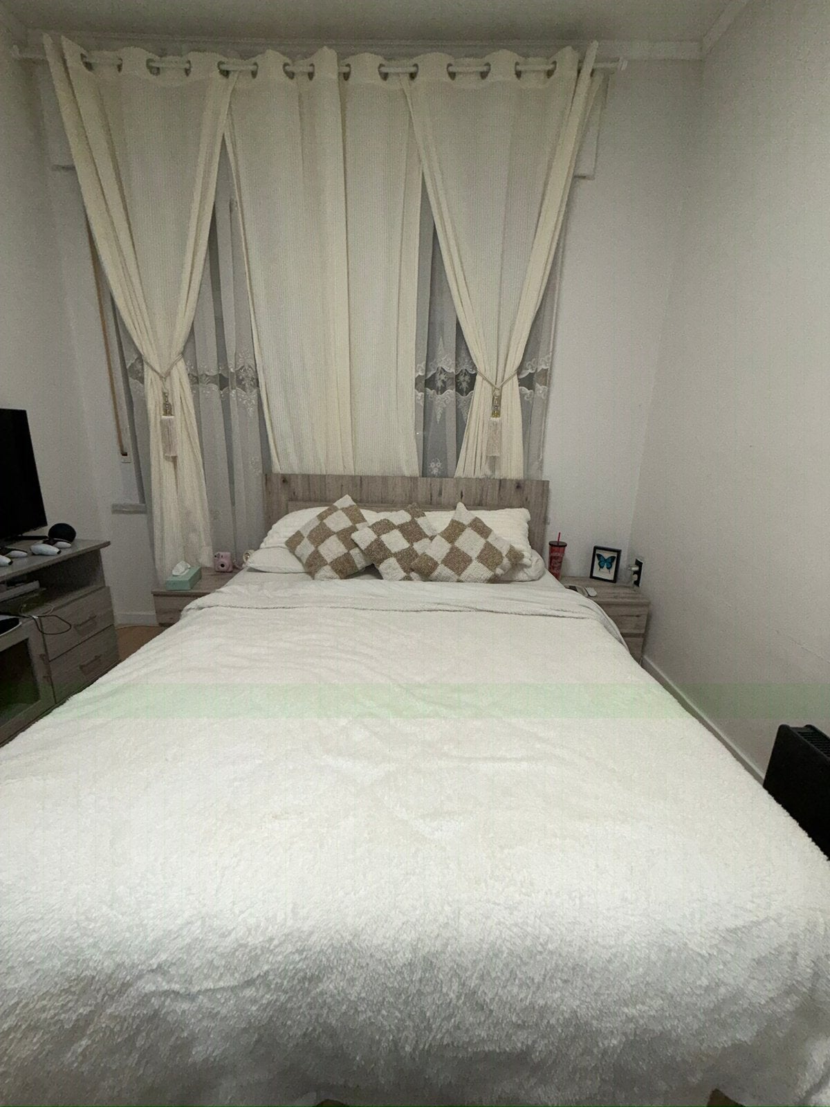 Lit double avec matelas, Maison & Meubles, Enlèvement