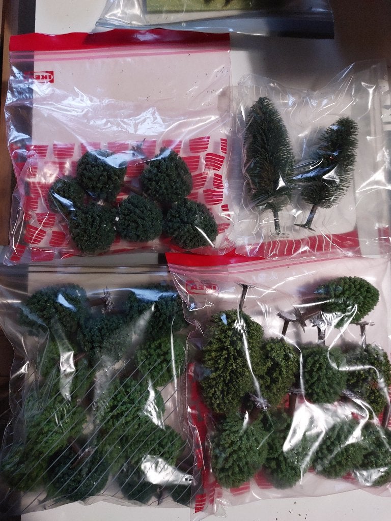 Loofbomen Noch, Hobby en Vrije tijd, Modeltreinen | H0, Gebruikt, Natuur, Gelijkstroom of Wisselstroom, Analoog