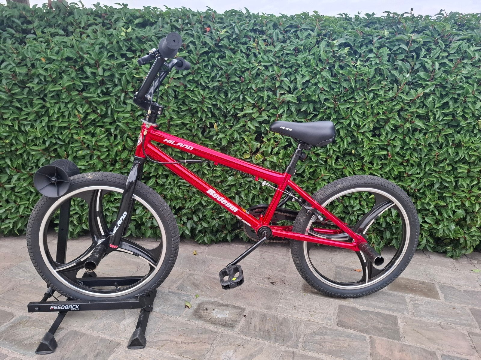 BMX freestyle met pegs, 360 stuur draaien, 20inch, Fietsen en Brommers, Ophalen, Staal, Velgrem, 20 tot 24 inch