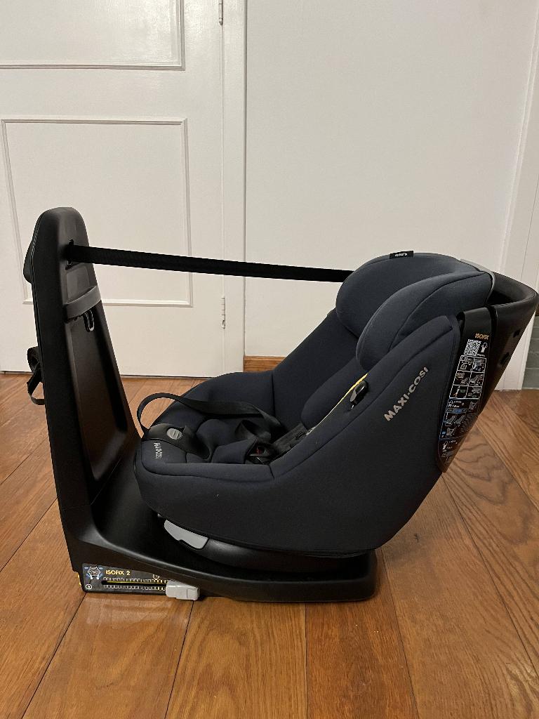 Maxi-Cosi AxxisFix iSize +extra zomerhoes +autospiegel, Ophalen, Verstelbare rugleuning, Gebruikt, 9 t/m 18 kg