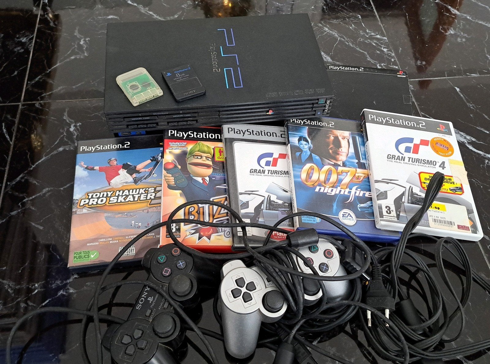Sony PlayStation 2-geheugenkaarten gamecontrollers, Games en Spelcomputers, Ophalen of Verzenden, Gebruikt