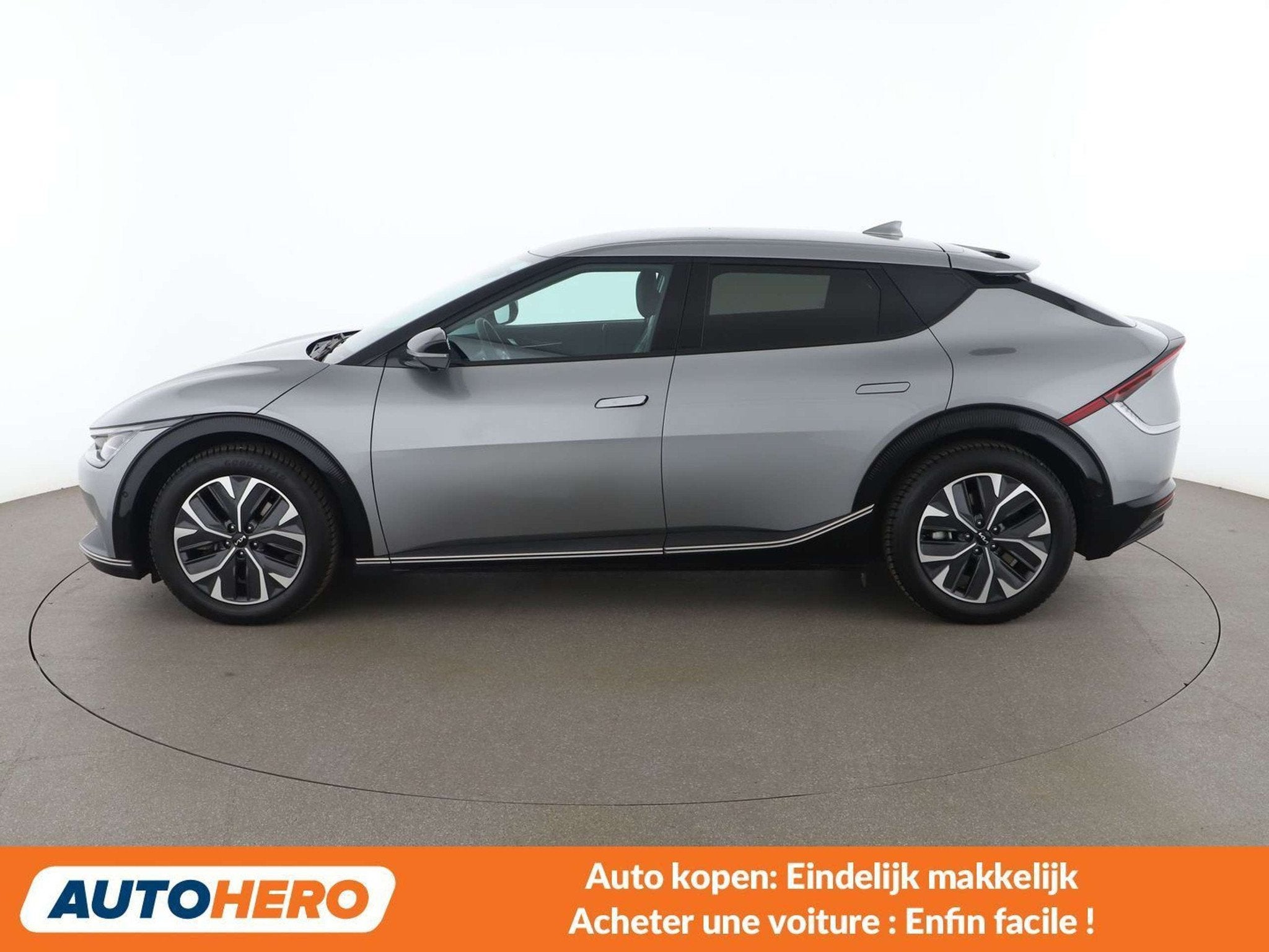 Kia Ev6 electric drive 168 kW 2WD (automatique), Autos, Cuir, Argent ou Gris, Achat, Volant multifonction