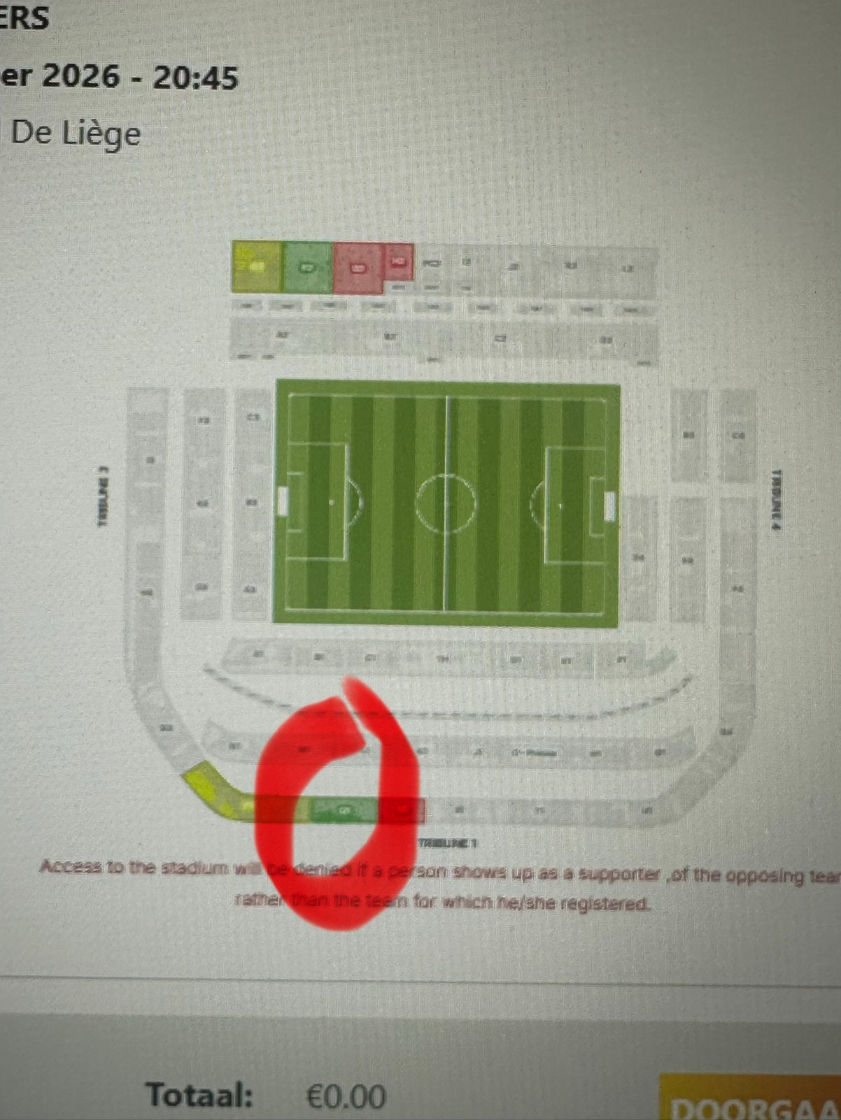 Tickets Belgie - Turkije, Computers en Software, Besturingssoftware, Ophalen, Zo goed als nieuw