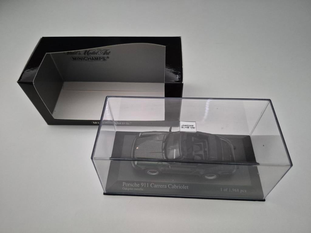 Minichamps 1/43 Porsche 911 Carrera Cabriolet 430 062035, Ophalen of Verzenden, Nieuw, Auto, MiniChamps