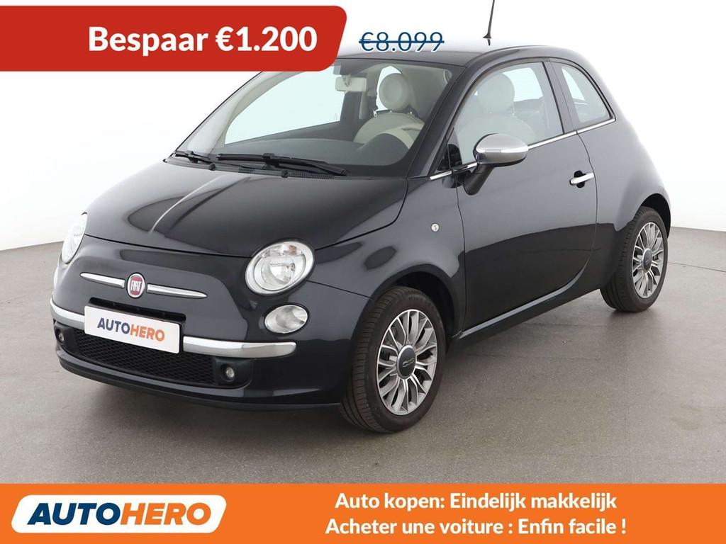 Fiat 500 1.2 Lounge (bj 2015), Auto's, Voorwielaandrijving, 4 zetels, Gebruikt, 1242 cc
