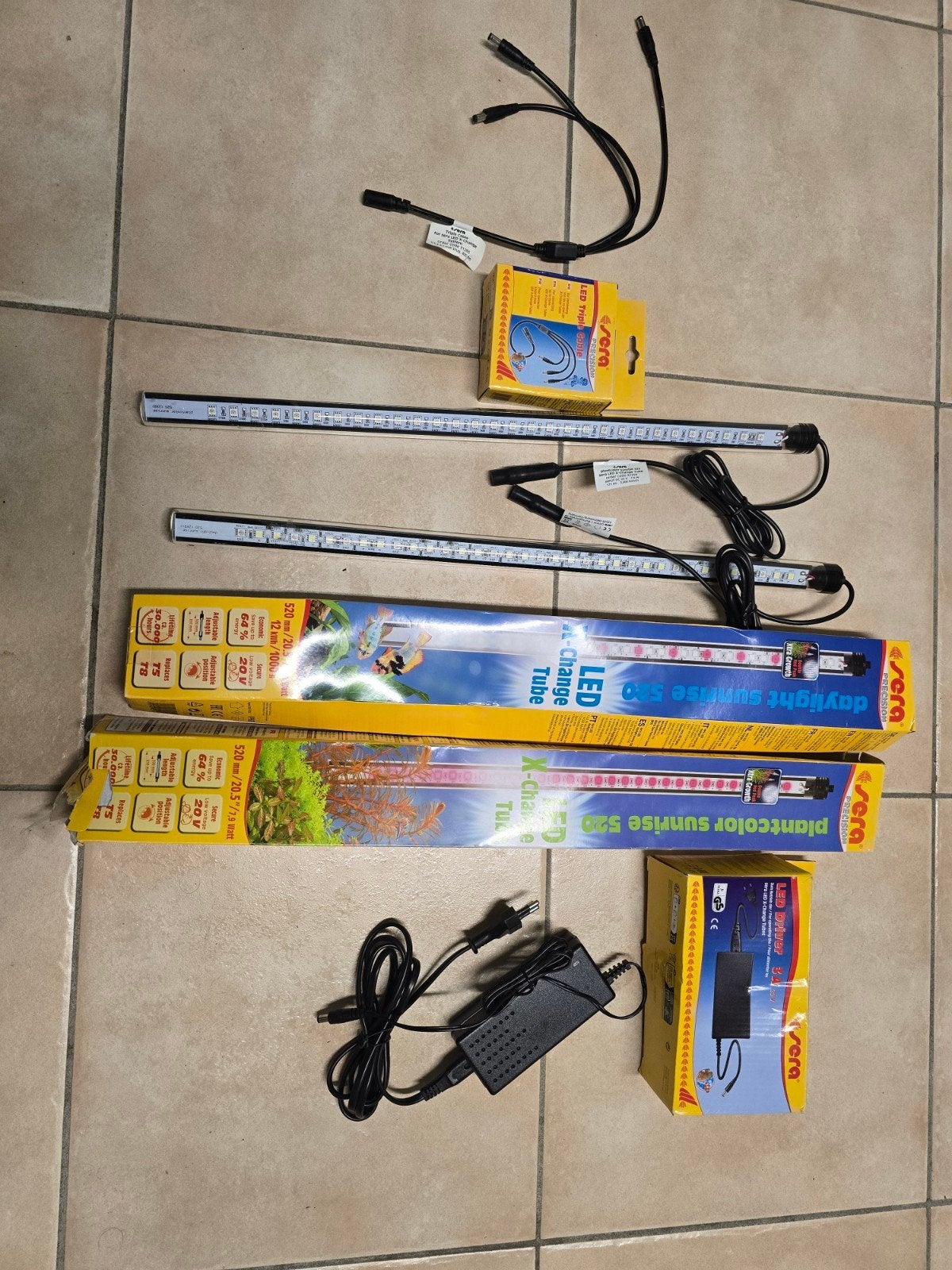 SERA aquariumverlichting – complete set, Dieren en Toebehoren, Ophalen