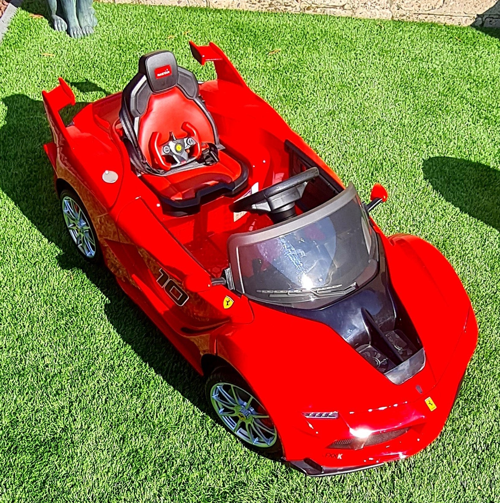 Ferrari FXX K elektrische kinderauto, Ophalen