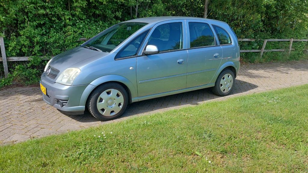 Opel Meriva 1.6 16V 77KW 2006 Grijs, Auto's, Opel, 4 deurs, Monovolume, Trekhaak, Grijs