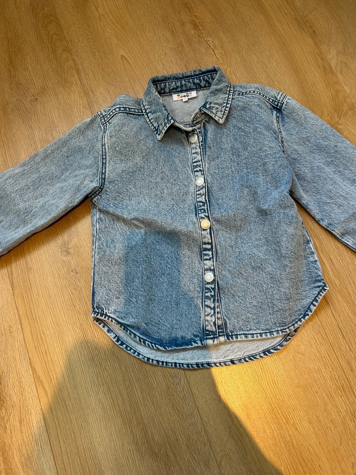 Jeans vestje, Kinderen en Baby's, Kinderkleding | Maat 98, Ophalen, Zo goed als nieuw
