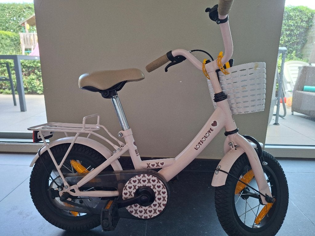 Meisjes kinderfiets BFK, Fietsen en Brommers, Fietsen | Meisjes, Ophalen, Gebruikt, BFK, BIKE FUN KIDS, Velgrem