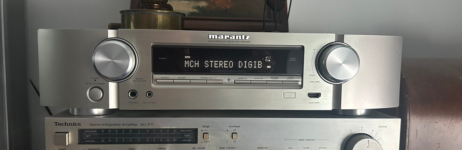 Versterker Marantz N1403, Enlèvement, Comme neuf, Marantz