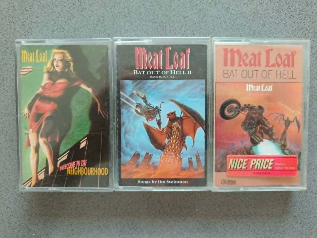 Meat loaf., Cd's en Dvd's, Cassettebandjes, Gebruikt, 2 t/m 25 bandjes, Ophalen of Verzenden, Origineel