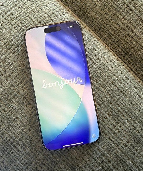 Iphone 16 Pro 128go, Telecommunicatie, 128 GB, Ophalen of Verzenden, Zo goed als nieuw, Grijs
