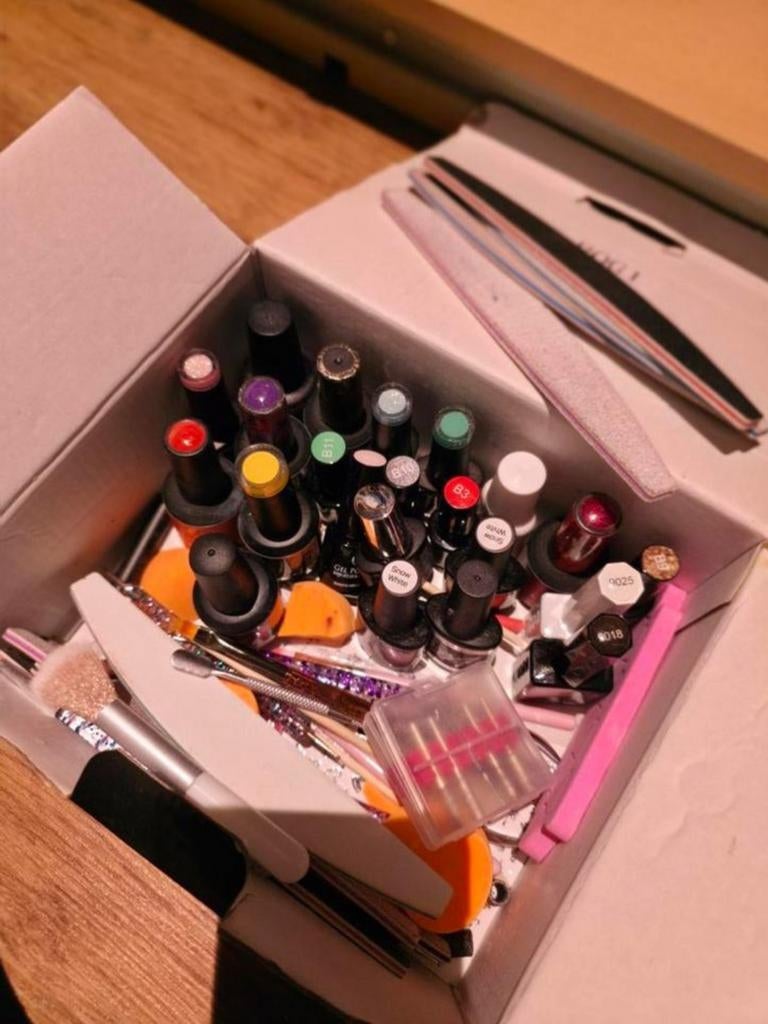 Starterspakket gelnagels, Ophalen of Verzenden, Rood