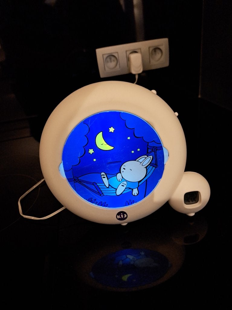Lichtje kinderkamer   4€, Wit, Ophalen, Zo goed als nieuw, Lamp