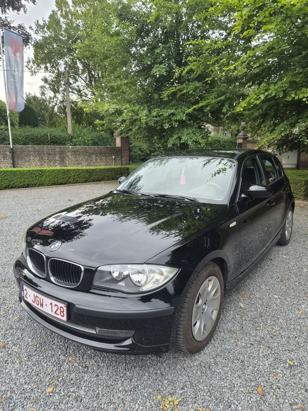 BMW 116i 1-serie gekeurd voor verkoop met airco km194000, 1 Reeks, Zwart, Bedrijf, Handgeschakeld
