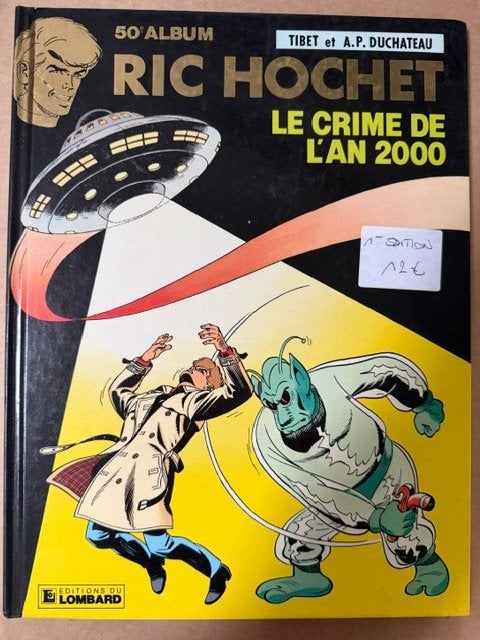 Ric Hochet tome 50 EO, Livres, Une BD, Comme neuf, Tibet et A.P. Duchateau, Enlèvement ou Envoi