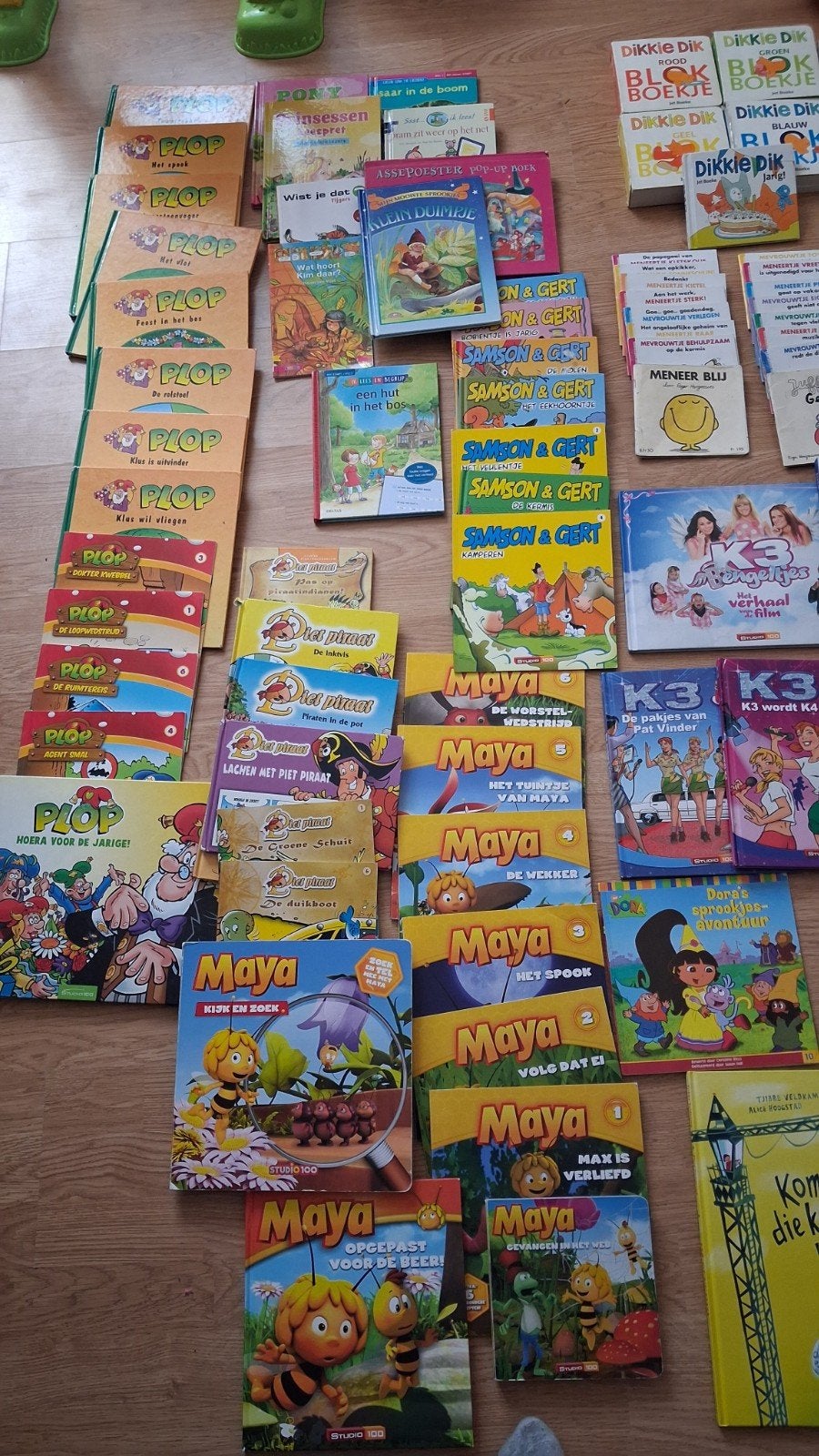 kinderboeken allerlei (plop, k3, Samson, dikkie dik, ...), Boeken, Ophalen