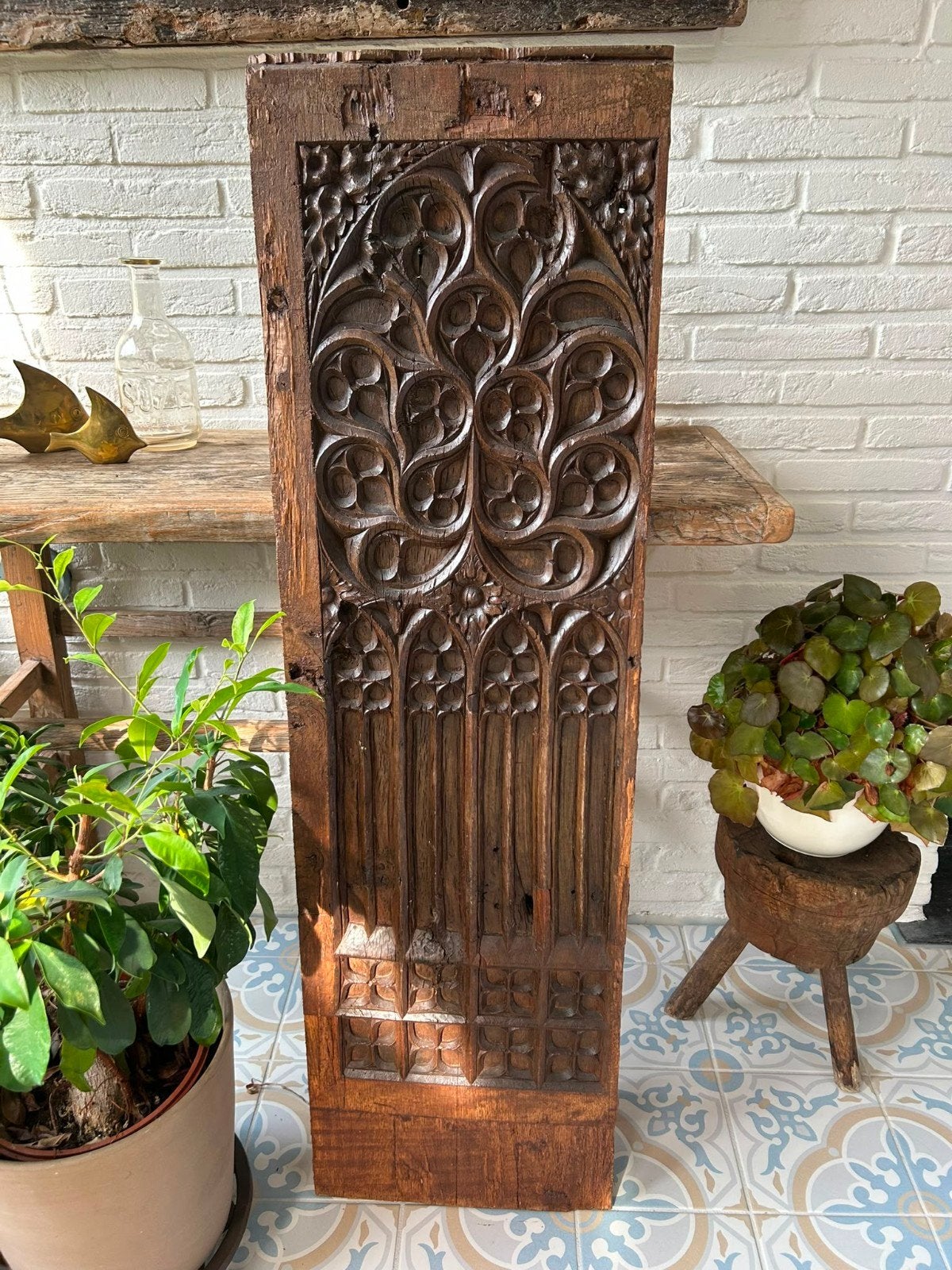 panneau gothique ancien (XVe-XVIe siècle), Antiquités & Art, Enlèvement