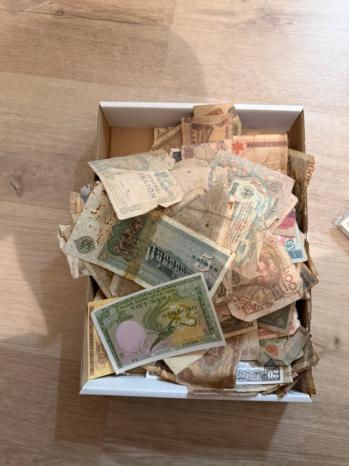 Lot de billets très utilisés, Enlèvement ou Envoi